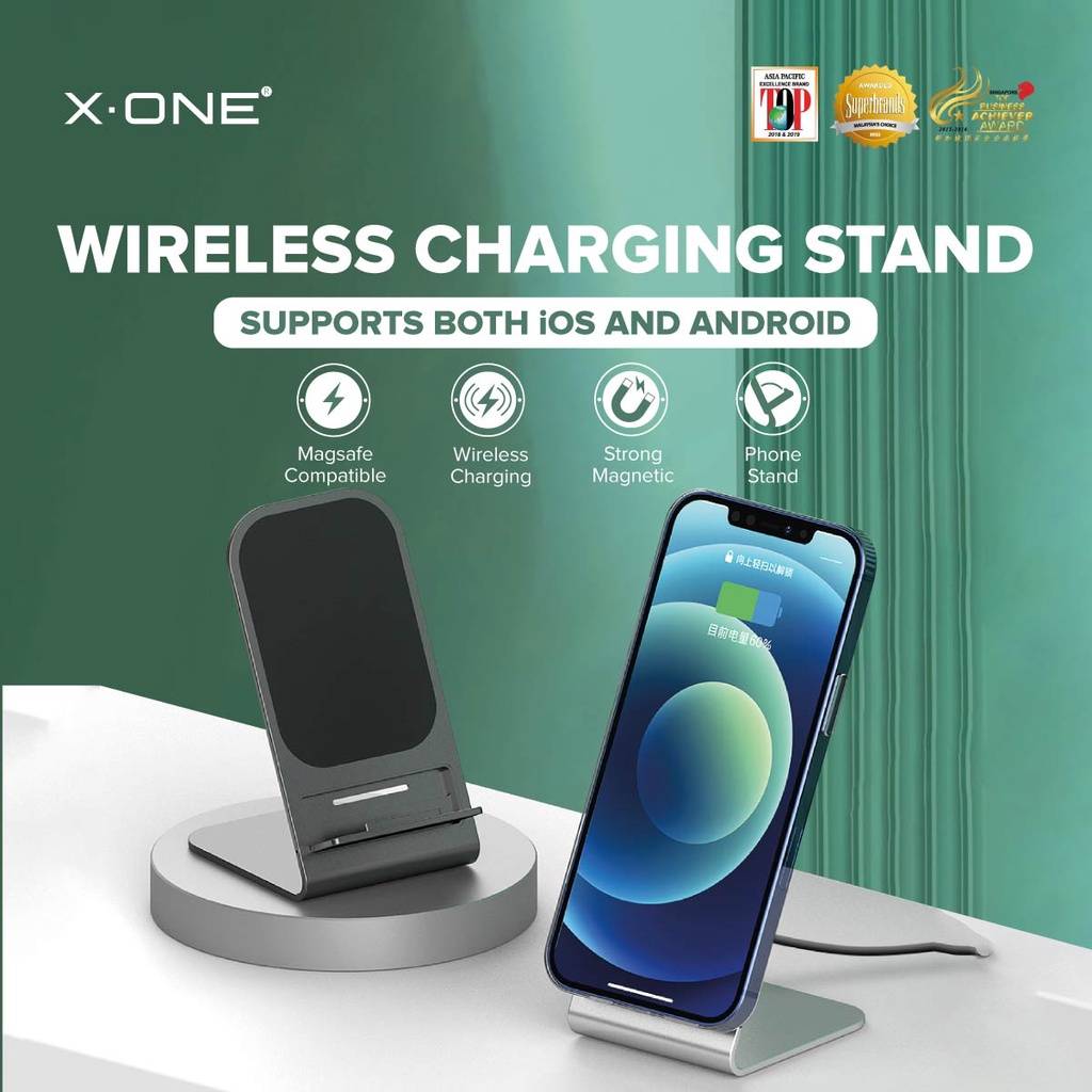 XOne 15W Wireless Charging Phone Stand X.One® Malaysia